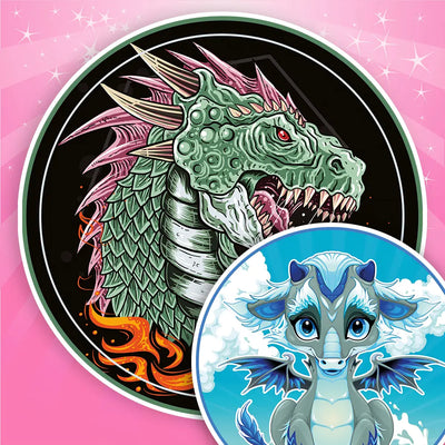 Drachen Tortenaufleger