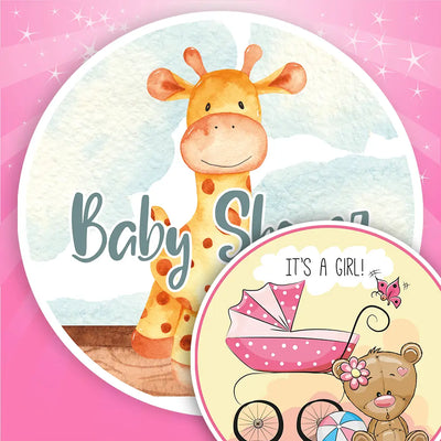 Babyparty Tortenaufleger