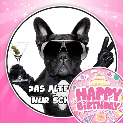 Geburtstag Tortenaufleger