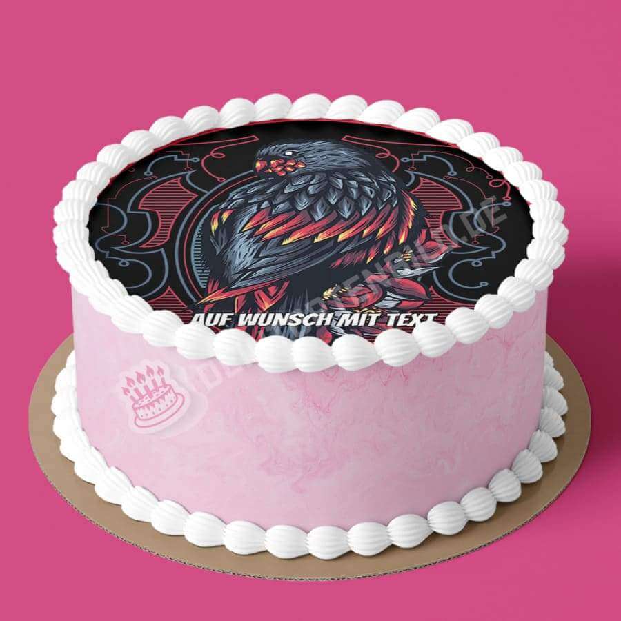 Motiv: Glut Papagei - Hochwertige und individuelle Tortenaufleger für jeden Anlass
Tortenaufleger Glut Papagei 20cm Kreis
Unsere Tortenaufleger sind ein ideales Geschenk für besondere Me - Tortenbild - DeintortenbildGlut Papagei