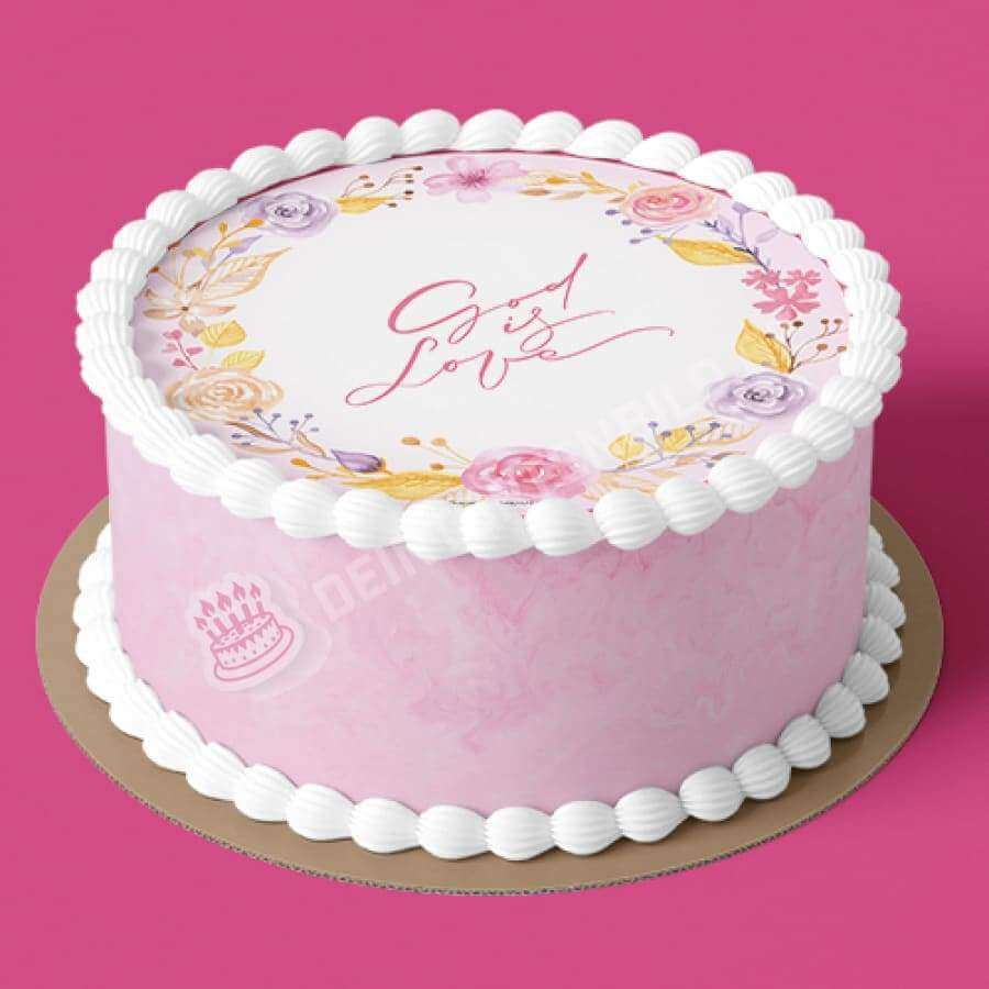 Motiv: Christliche Motive - Hochwertige und individuelle Tortenaufleger für jeden Anlass
Tortenaufleger Christliche Motive in 20cm Kreis
Unsere Tortenaufleger sind ein ideales Geschenk für bes - Tortenbild - DeintortenbildChristliche Motive