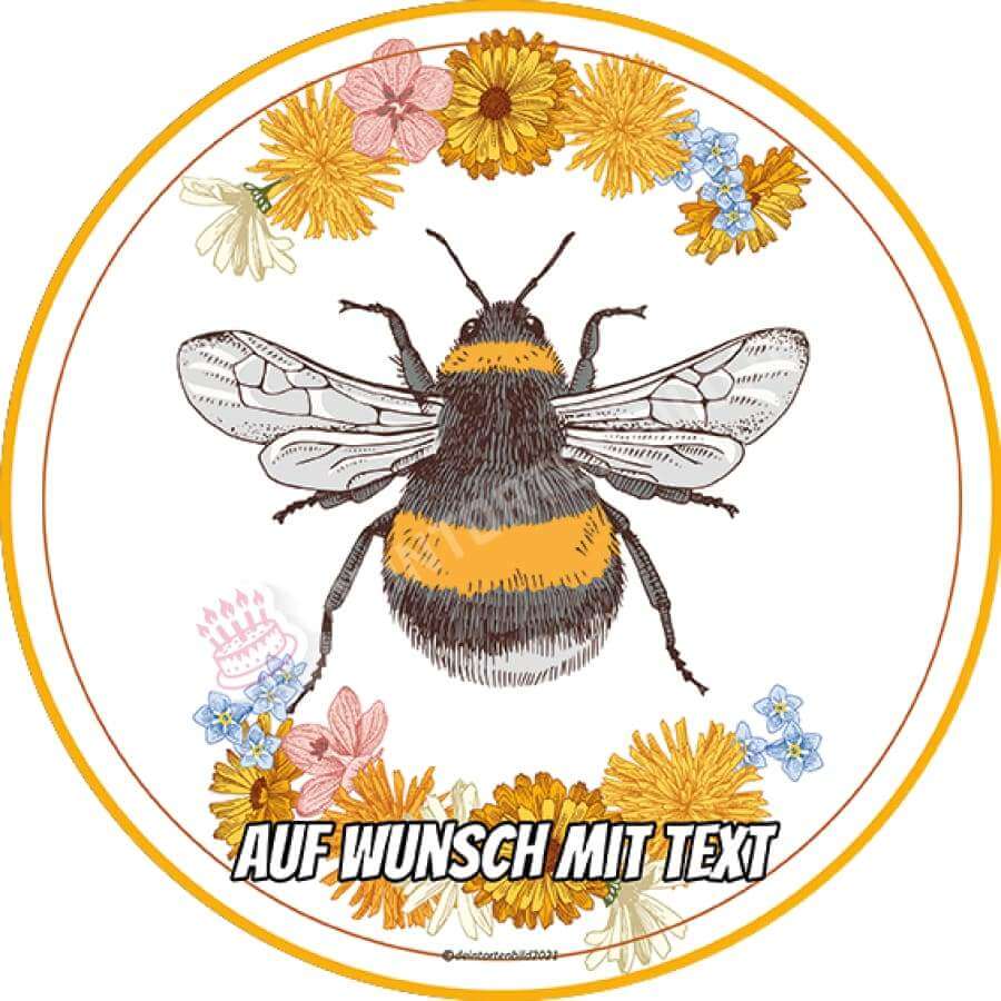 Motiv: Hummel - Hochwertige und individuelle Tortenaufleger für jeden Anlass
Tortenaufleger Hummel 20cm Kreis
Unsere Tortenaufleger sind ein ideales Geschenk für besondere Menschen - Tortenbild - DeintortenbildMotiv