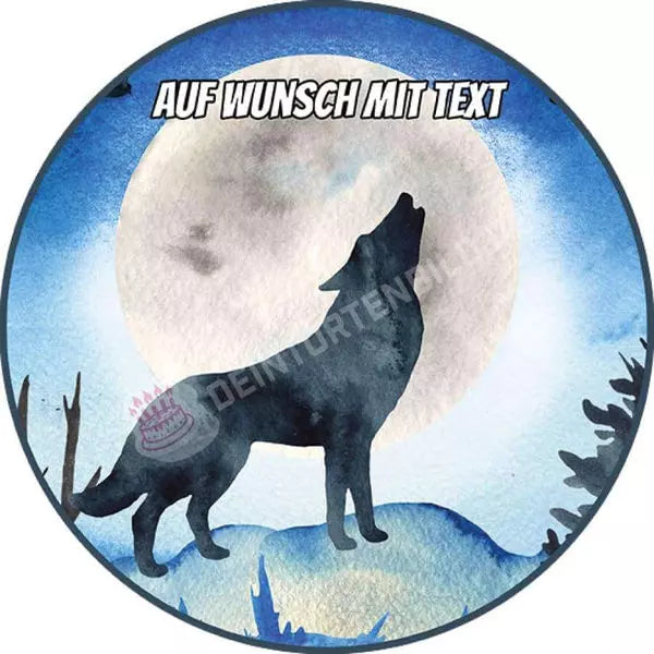 Motiv: Wasserfarben Wolf vor Vollmond - Hochwertige und individuelle Tortenaufleger für jeden Anlass
Tortenaufleger Wasserfarben Wolf vor Vollmond in 20cm Kreis
Unsere Tortenaufleger sind ein ideales Gesch - Tortenbild - DeintortenbildWasserfarben Wolf vor Vollmond