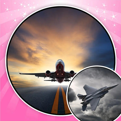 Flugzeuge & Jets Tortenaufleger