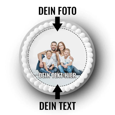 Selbst gestalten Tortenaufleger