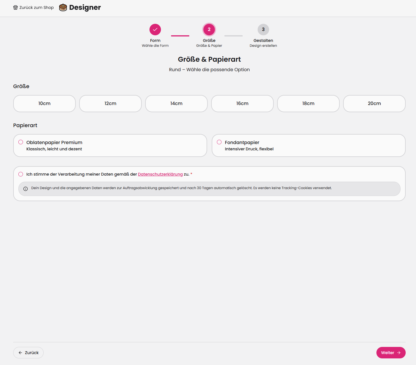 Tortenaufleger selbst gestalten 🎂📸 – verschiedene Größen & Formen wählbar