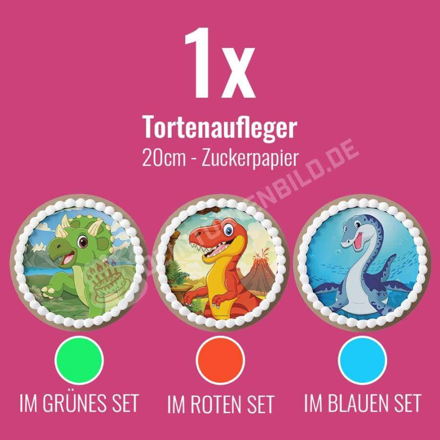 Großes Party Set - DINOS - GROßES DINO PARTY SET MIT 6 ARTIKELN
Mit unserem großen Party Set erhalten Sie sechs Artikel für eine ganz besondere Themen Veranstaltung! 
Außerdem haben Sie in die - Party Sets - DeintortenbildGroßes Party Set - DINOS