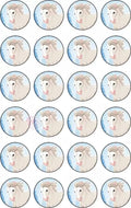 Muffinaufleger Motiv: Beiges Pferd (24x4cm) von Deintortenbild – Tortenaufleger, Tortenfoto, Tortenbild, personalisiert & individuell bei Deintortenbild.de
