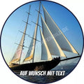 Motiv: Segelschiff #2 von Deintortenbild – Tortenaufleger, Tortenfoto, Tortenbild, personalisiert & individuell bei Deintortenbild.de
