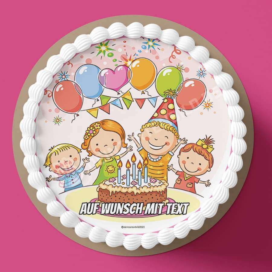 Motiv: Familie Geburtstag - Hochwertige und individuelle Tortenaufleger für jeden Anlass
Tortenaufleger Familie Geburtstag 20cm Kreis 
Unsere Tortenaufleger sind ein ideales Geschenk für besond - Tortenbild - DeintortenbildFamilie Geburtstag