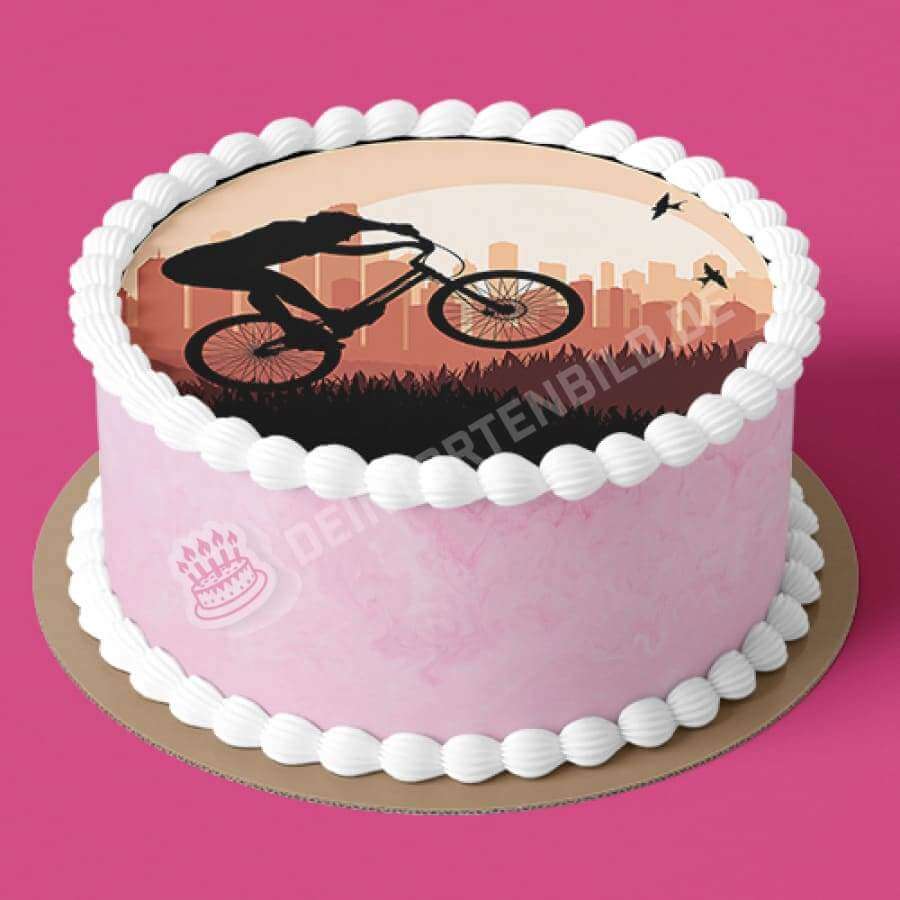 mountainbike torte Tortenaufleger Individuelle Mountainbiker