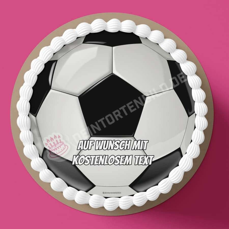 Motiv: FußballHochwertige und individuelle Tortenaufleger für jeden Anlass
Tortenaufleger Fußball in 20cm Kreis 
Unsere Tortenaufleger sind ein ideales Geschenk für besondere MensTortenbildDeintortenbildMotiv