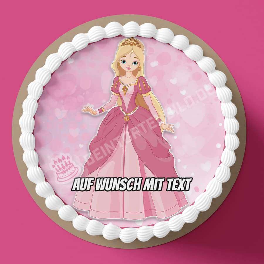 Motiv: Prinzessin pinkHochwertige und individuelle Tortenaufleger für jeden Anlass
Tortenaufleger Prinzessin in pink in 20cm Kreis
Unsere Tortenaufleger sind ein ideales Geschenk für besoTortenbildDeintortenbildPrinzessin pink