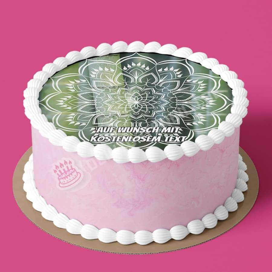 torte bambus Tortenaufleger Mandala Bambus Hintergrund