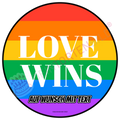 LGBTQ+ Love wins - Deintortenbild.de Tortenaufleger aus Esspapier: Oblatenpapier, Zuckerpapier, Fondantpapier