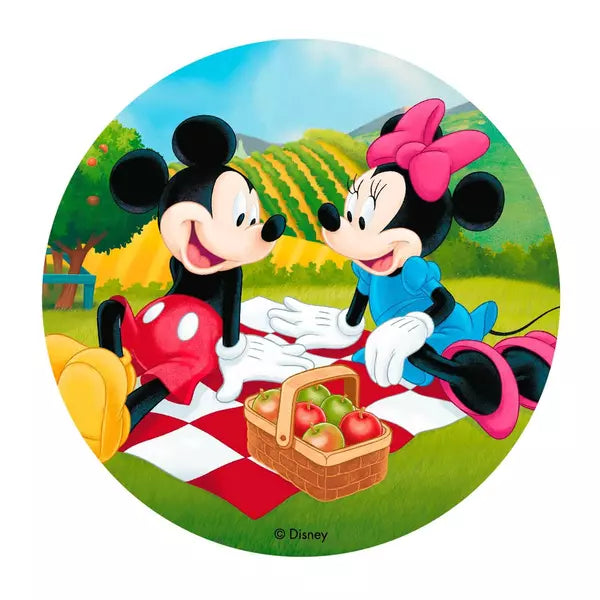 Tortenaufleger von Dekora mit dem Motiv: Mickey Mouse in 20 cm.