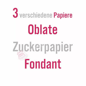 Rechteck Motiv: Einhorn pink - Deintortenbild.de Tortenaufleger aus Esspapier: Oblate, Zuckerpapier, Fondantpapier