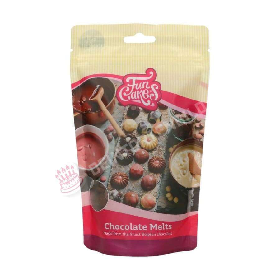 FUNCAKES CHOCOLATE MELTS - MILCH - 350 g