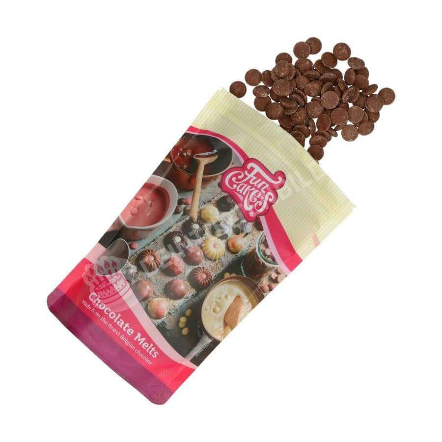 FUNCAKES CHOCOLATE MELTS - MILCH - 350 g