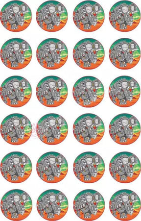 Muffinaufleger Motiv: Roboter Triceratops - Deintortenbild.de Tortenaufleger aus Esspapier: Oblatenpapier / 15x5cm, Oblatenpapier / 24x4cm, Zuckerpapier / 15x5cm, Zuckerpapier / 24x4cm, Fondantpapier / 15x5cm, Fondantpapier / 24x4cm