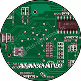 Motiv: Technik Leiterplatte Oblatenpapier / Green Tortenbild