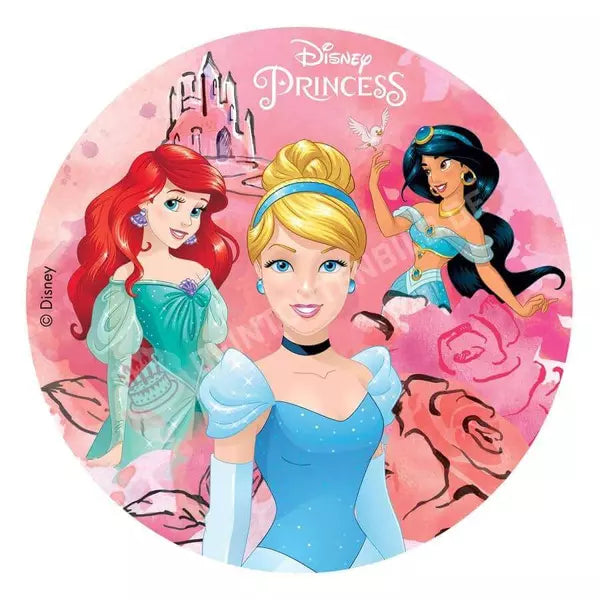 Tortenaufleger Von Dekora Mit Dem Motiv: Disney Prinzessinen Zero In 20 Cm Lizenz Tortenbild
