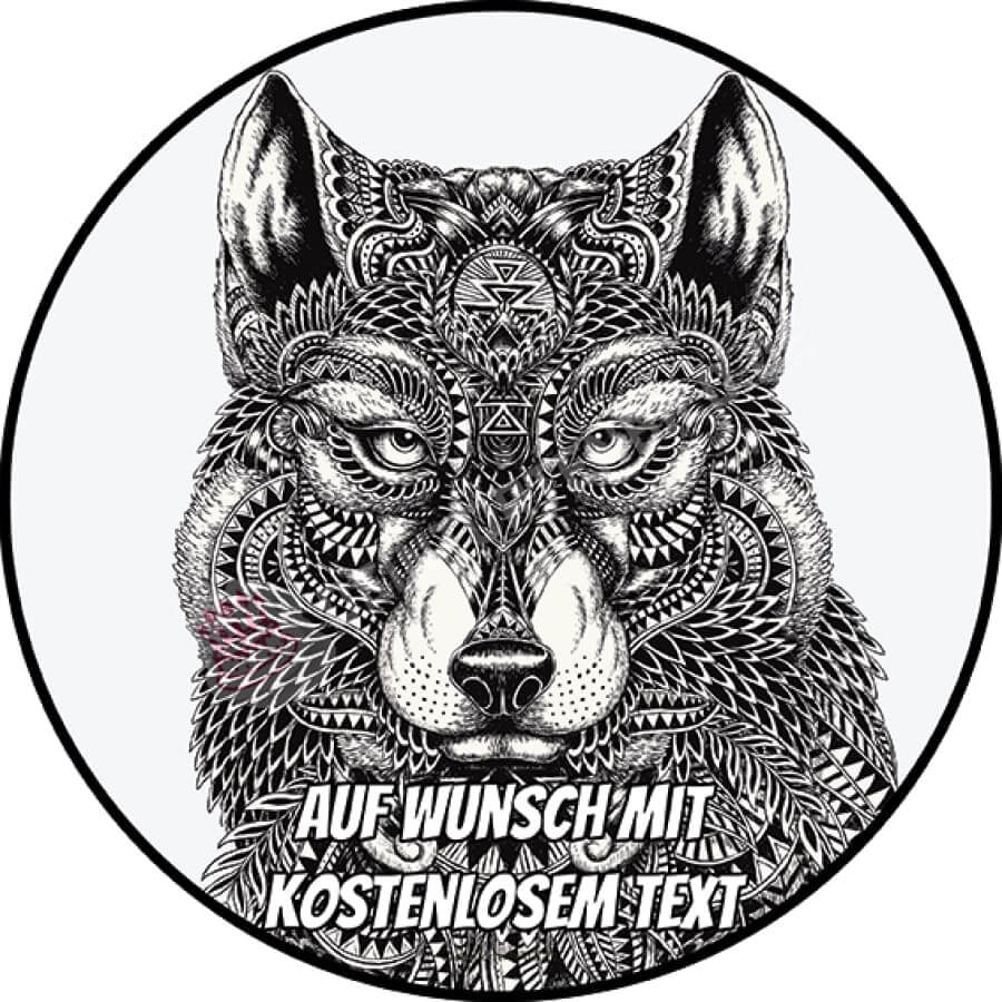 Motiv: Abstrakt - Wolf Tortenbild