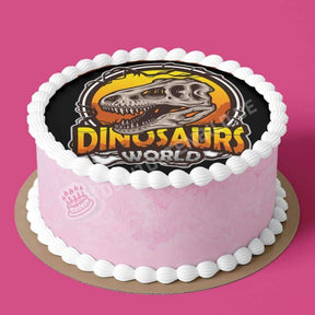 Motiv: Dinosaurs Tortenbild