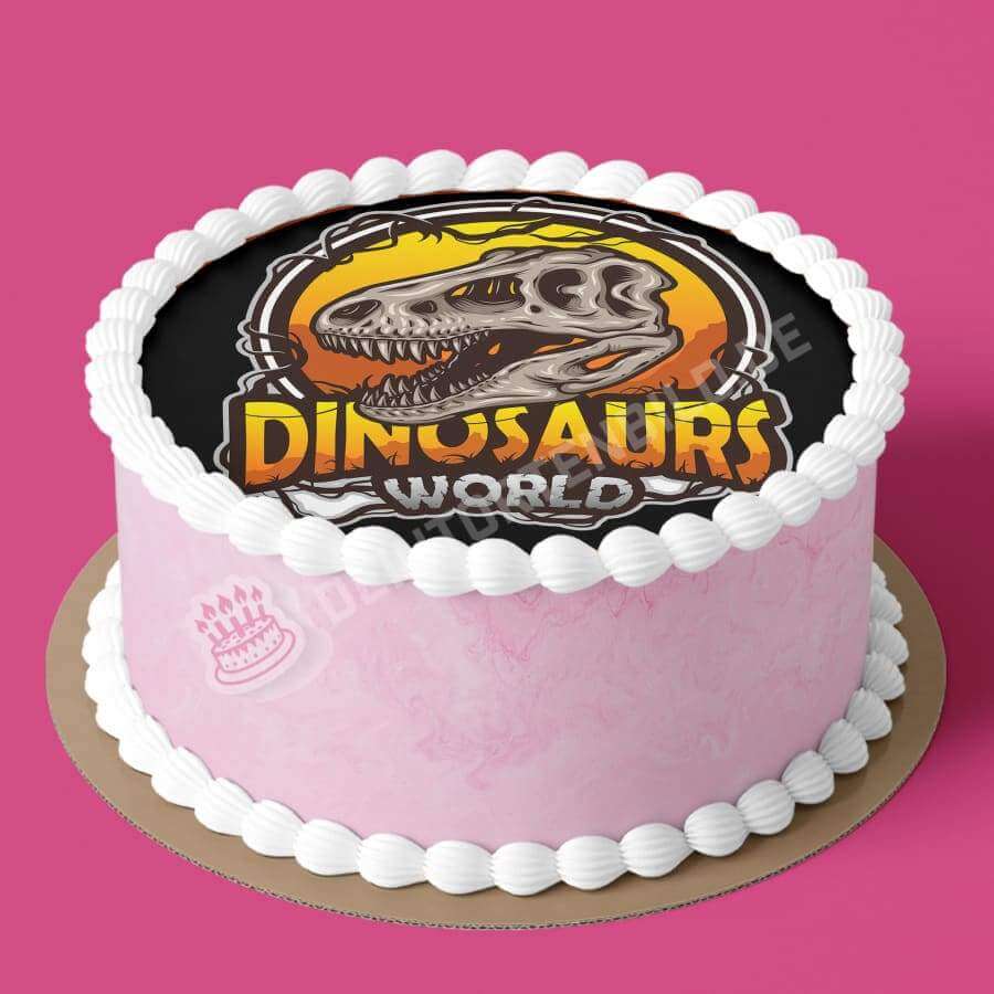 Motiv: Dinosaurs Tortenbild