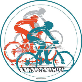 Motiv: Fahrräder Sport Tortenbild