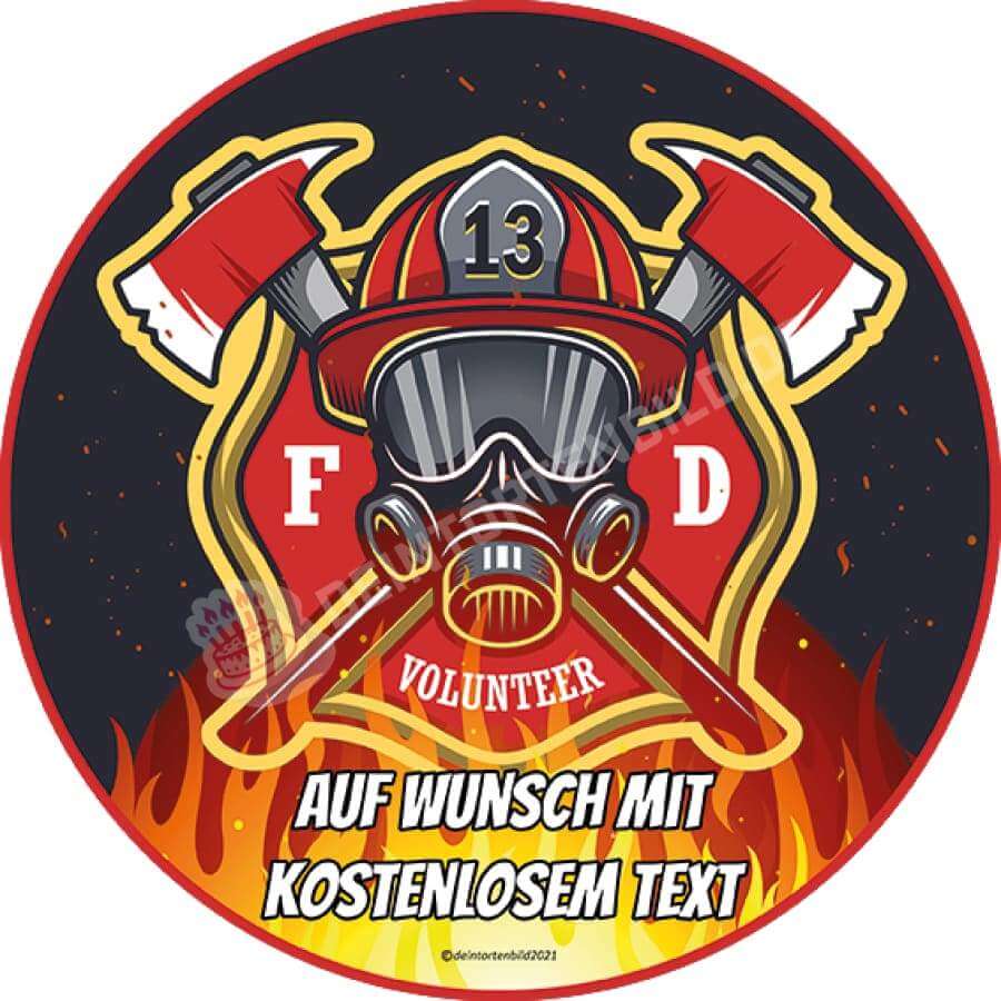 Motiv: Feuerwehr Logo #1 Tortenbild